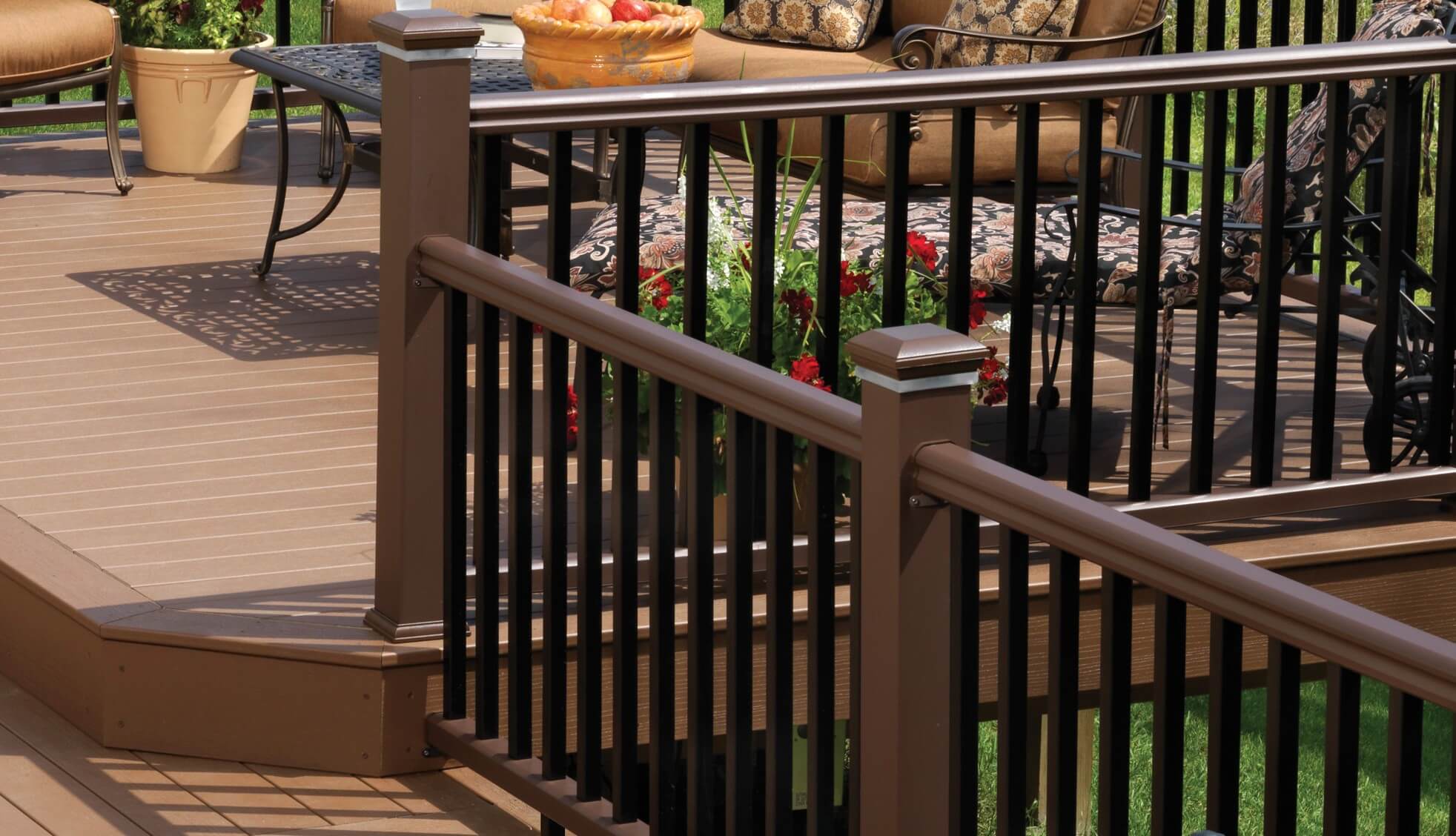 Create an Elegant Deck with Timbertech Deck Railings.